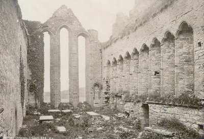 Ardfert-Kathedrale, fotografiert von Robert French für das William Lawrence Photographic Studio, ca. 1880er Jahre von Robert French